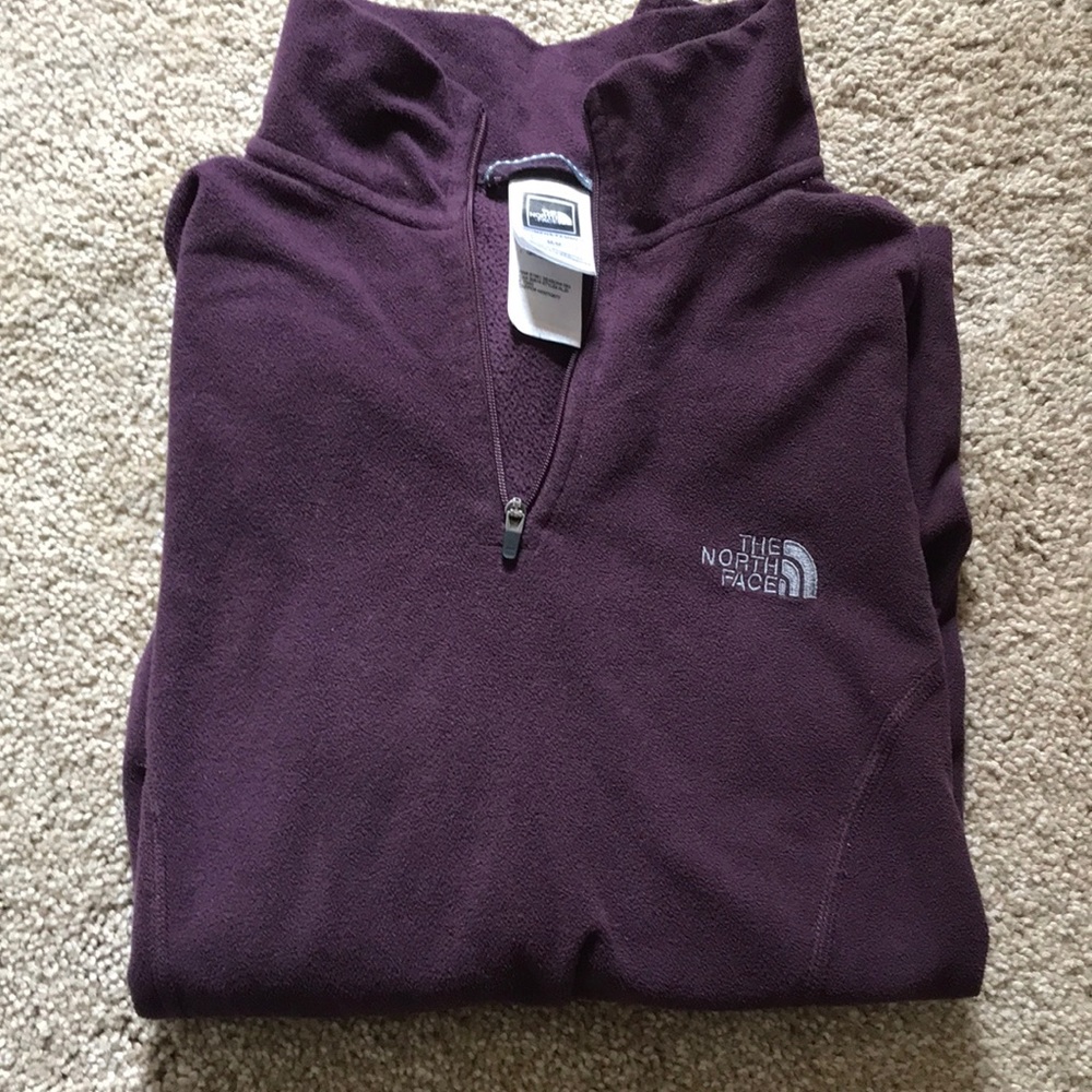 The North Face half zip